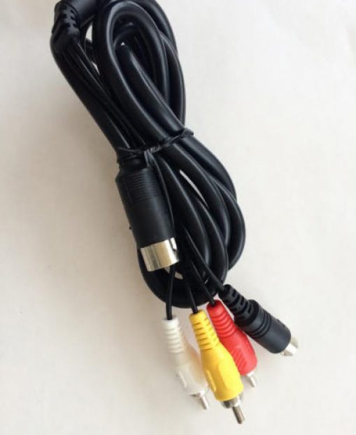 Atari XL/XE 5-Pin DIN S-Video & Composite AV Cable | 8-Bit Classics