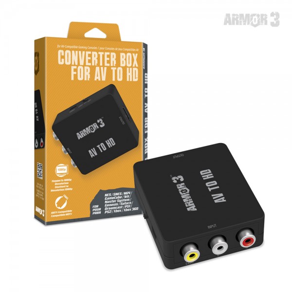 plakband Terughoudendheid bedenken Armor3 Composite AV to HDMI Converter Box | 8-Bit Classics